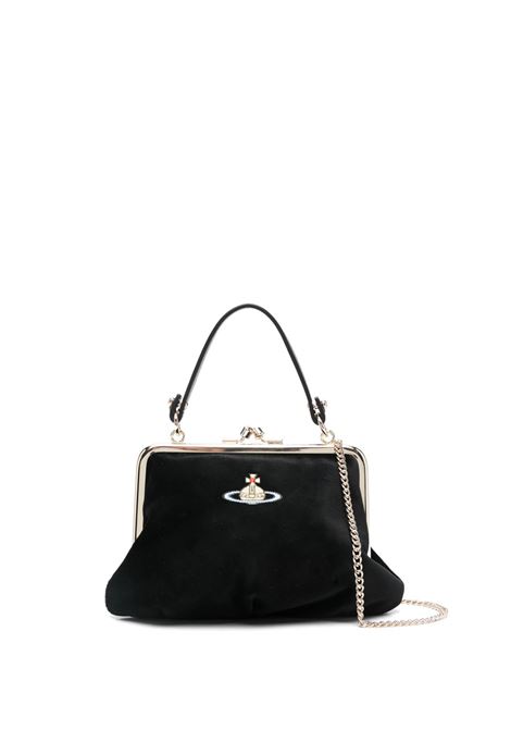 granny frame purse woman black VIVIENNE WESTWOOD | 4B01000BW-W00ZLN401